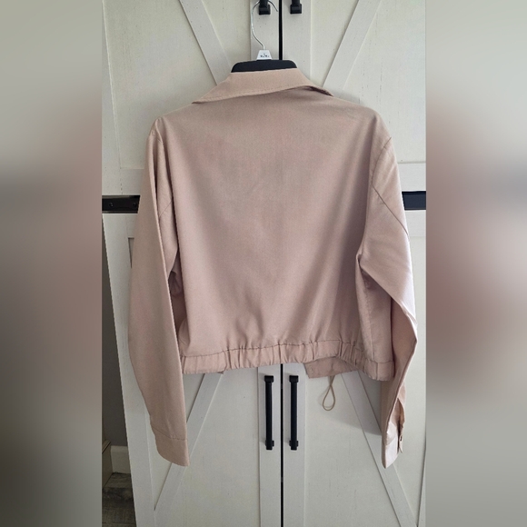 Women's Tan Jacket - Picture 4 of 4